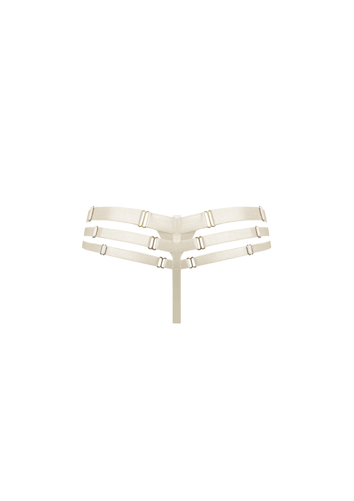 Bordelle Art Deco Multi Strap Thong