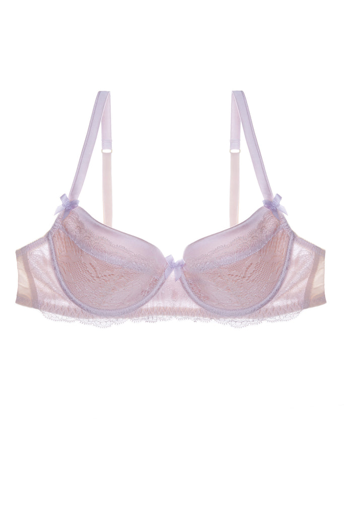 Sugar Pie silk and lace balcony bra by Mimi Holliday workingirls lingerie