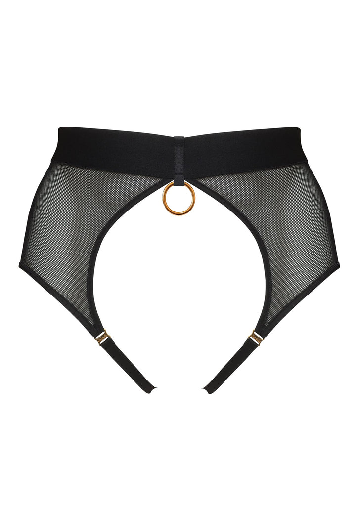 Bordelle Ula Ouvert Brief Black