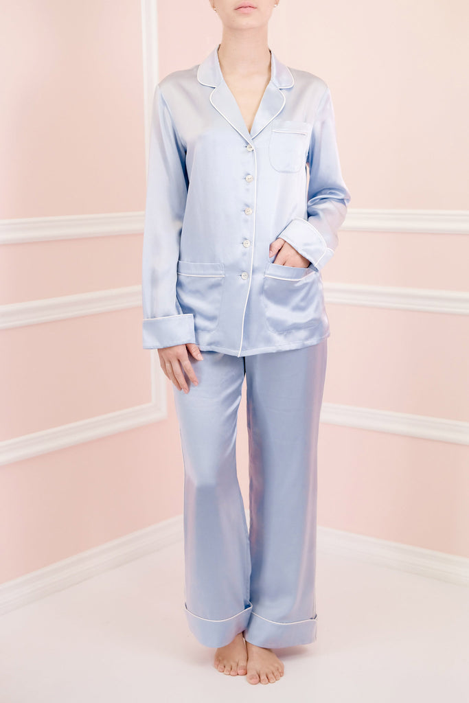 Olivia Von Halle Coco Sky Pyjama