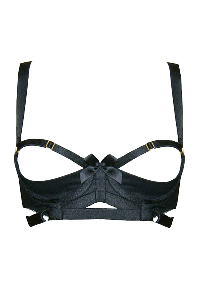 Gia Shelf Bra Black