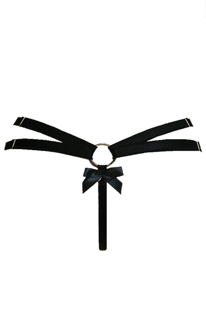 Bordelle Harness Thong Black