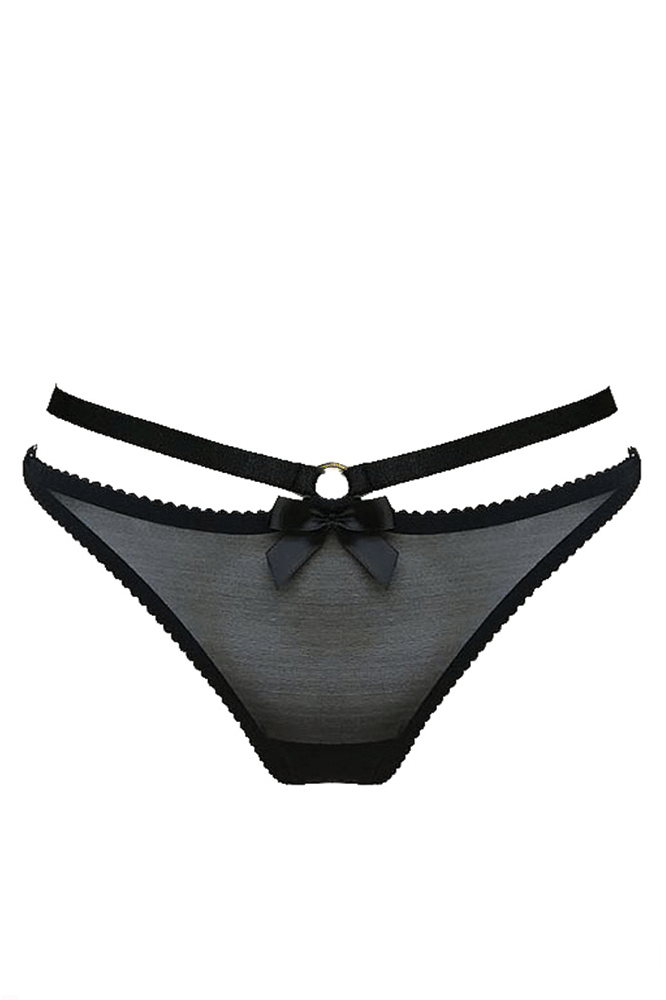 Bordelle Harness Thong Black