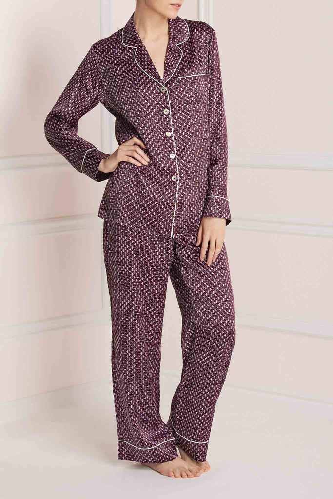 Olivia Von Halle Lila Mira Pyjama