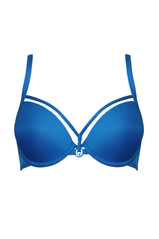 Space odyssey blue bra by Marlies Dekkers workingirls lingerie