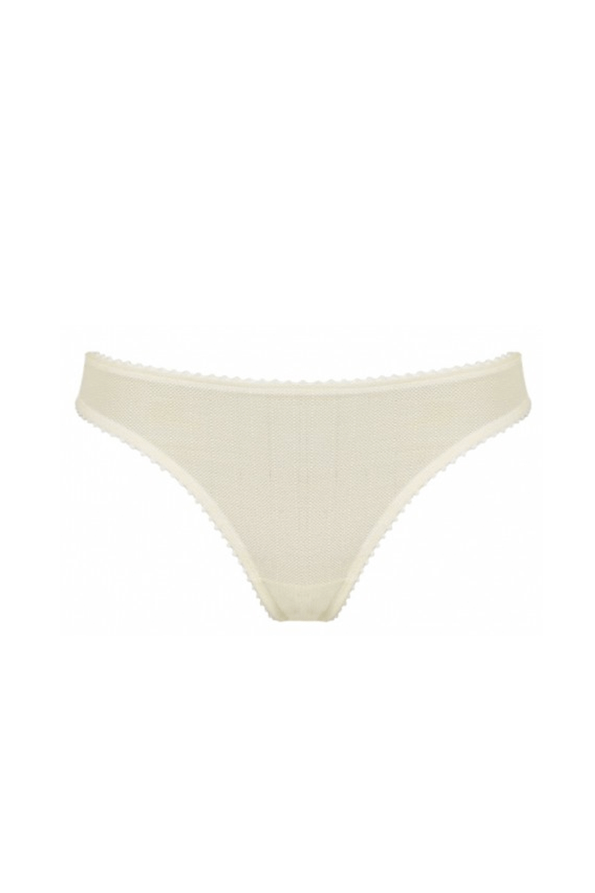 Mauritshuis white marble thong by Marlies Dekkers workingirls lingerie