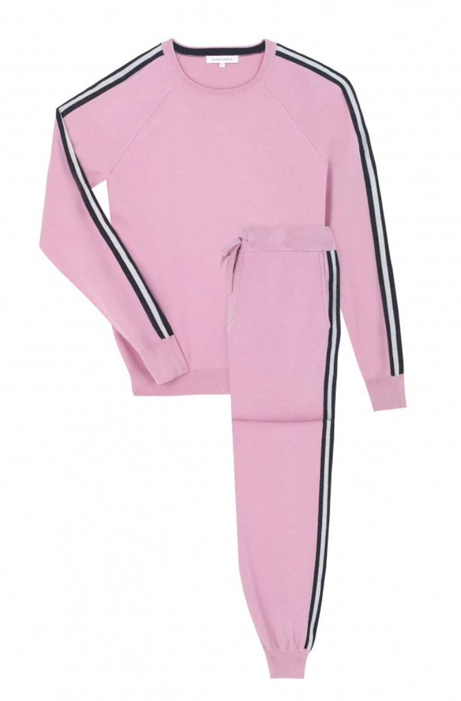 Olivia Von Halle Missy Malibu Silk Cashmere Tracksuit