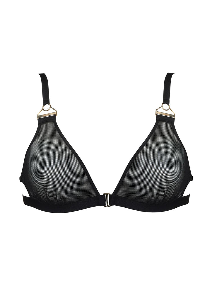 Bordelle Ula Triangle Bra Black