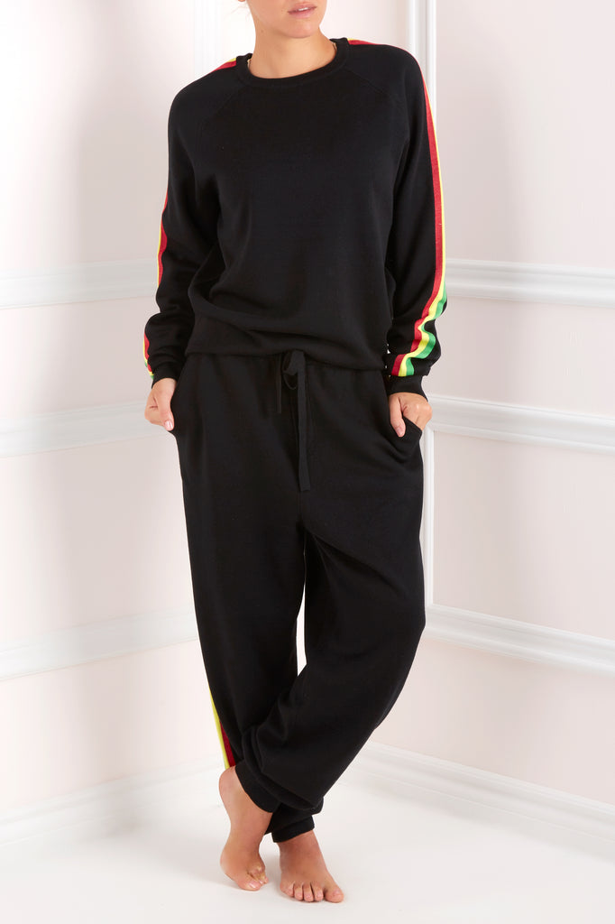 Olivia Von Halle Missy Kingston Silk Cashmere Tracksuit