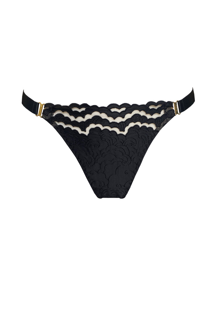 Bordelle Dala Strap Thong Black